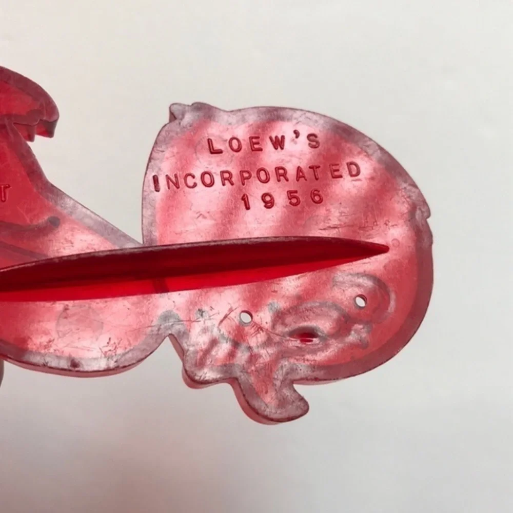 MGM Cartoon Cookie Cutters Lot of 2 Tuffy and Lucky‎ Ducky 1956 Loew’s.